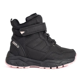 Fekete szigetelt lánycsizma