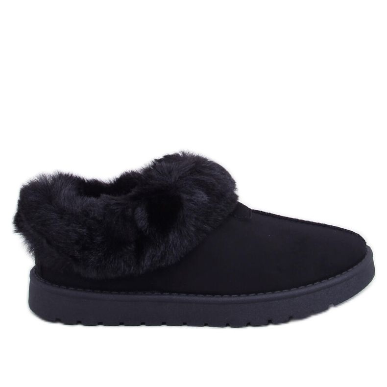 Rövid emus nadrág Fraley Black bundával fekete