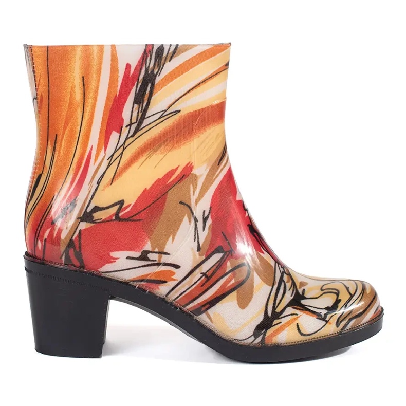 Sokszínű, magassarkú nadrág