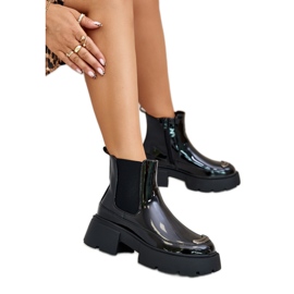 Chelsea csizma 1697-1 fekete