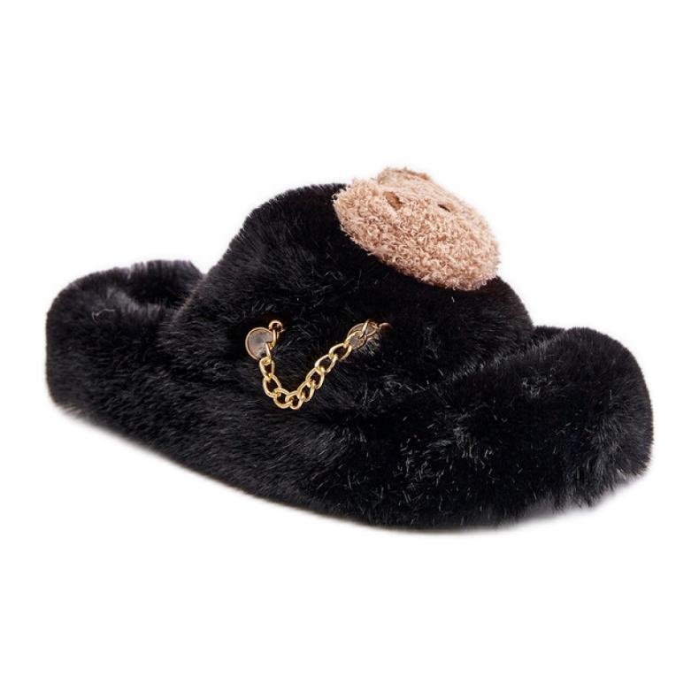 Papucs Modell BG190P Fekete Papucs Modell BG190P Fekete