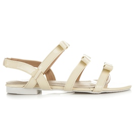 Vices Lakkozott szandál masnival sárga