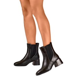 Chelsea csizma 9611B fekete Chelsea csizma 9611B fekete