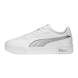 Puma Carina 2.0 Space Metallics 389387-02 cipő, fehér