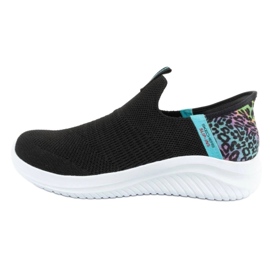 Skechers 303801L/BKMT cipő fekete Skechers 303801L/BKMT cipő fekete