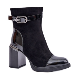 Női szigetelt csizma Da MR880-085 fekete