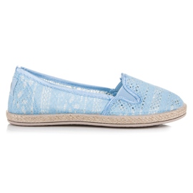 Balada Csipke Espadrilles Slip On kék Balada Csipke Espadrilles Slip On kék