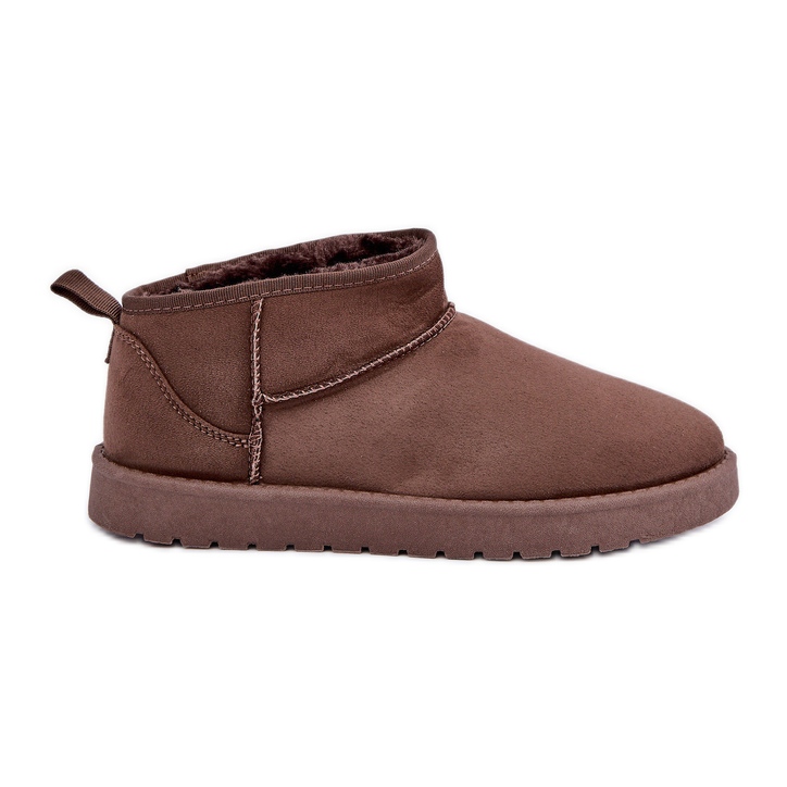 Barna Eco Suede Low Snow Boots