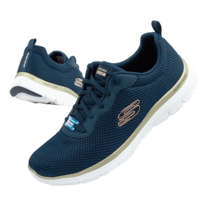 Skechers Flex Appeal 4.0 Brillant View cipő 149303/NVGD kék