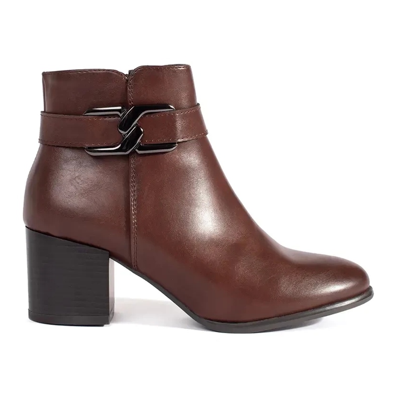 Sergio Leone barna magas sarkú bokacsizma