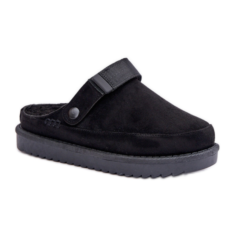 Fekete női platformpapucs Fekete női platformpapucs