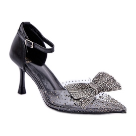 Step in style Magas sarkú Laviri SQC-161 fekete modell - Lépj stílusosan