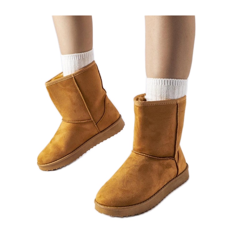 Karamell szigetelésű klasszikus Libero - Solea hócsizma barna