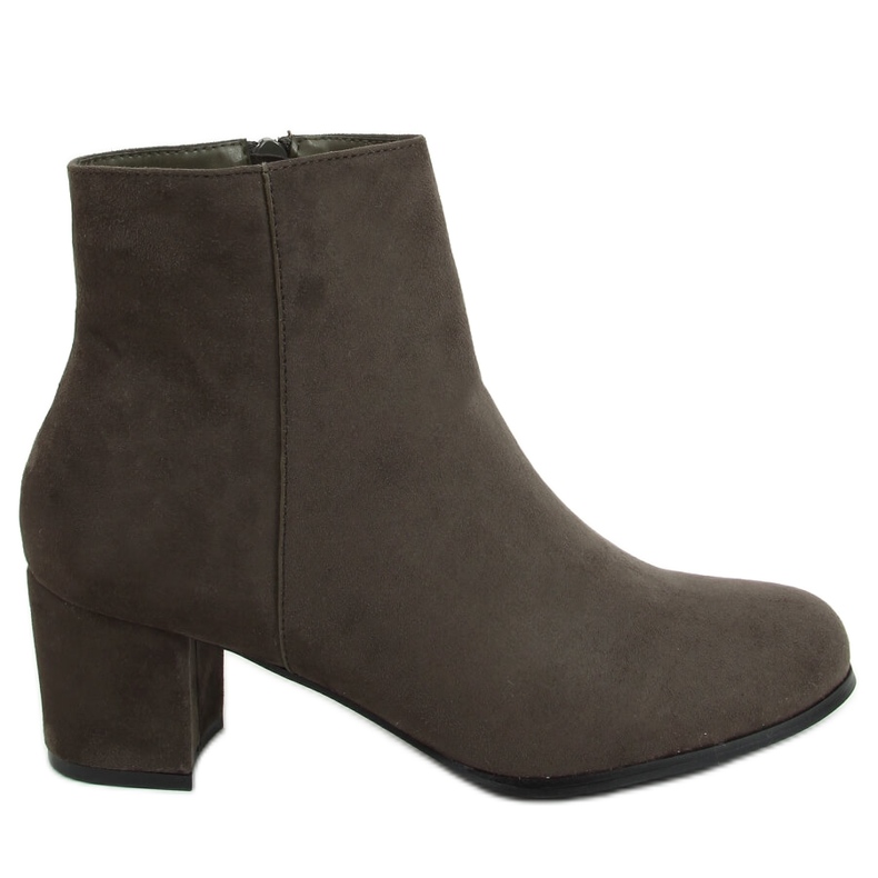 Zöld magas sarkú bokacsizma