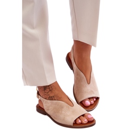 Lewski 3220/X bézs velúr szandál Lewski 3220/X bézs velúr szandál