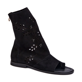 Zazoo 3437 fekete felső szandál Zazoo 3437 fekete felső szandál