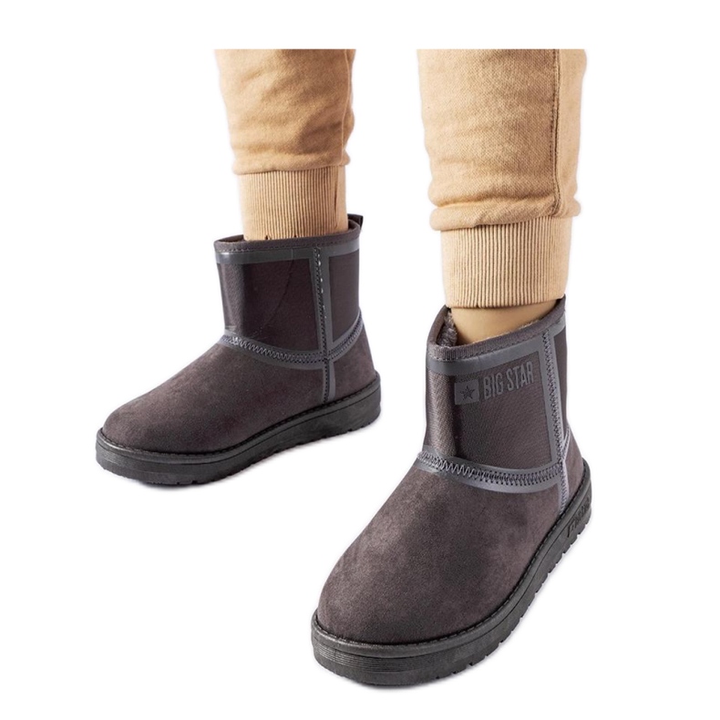 Női hócsizma Big Star KK274615 szürke