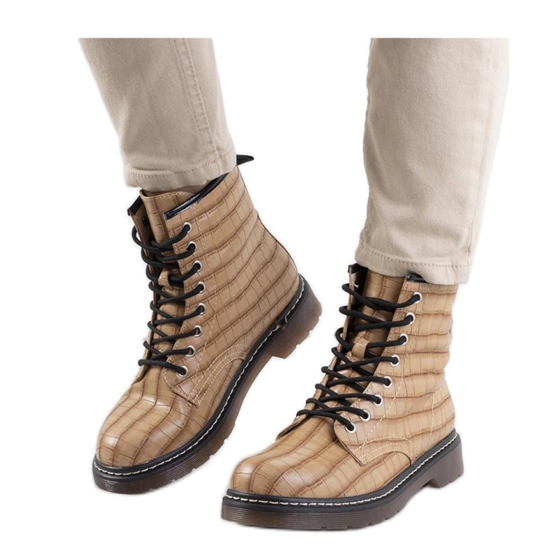 Barna női csizma Norte - Solea