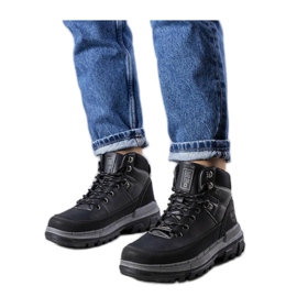 Black Big Star KK274222 Fekete csizma Black Big Star KK274222 Fekete csizma