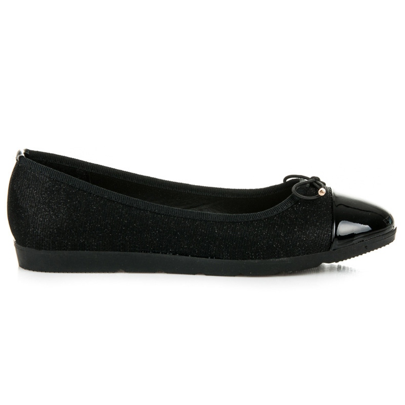 Nio Nio Lakkozott orrú balerinák fekete