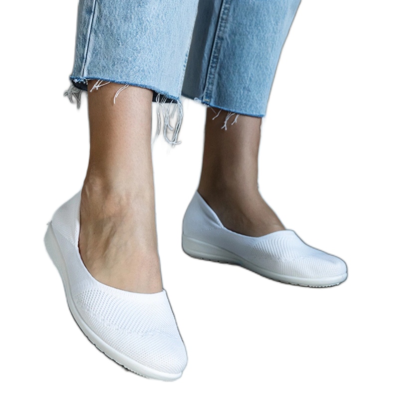 Fehér szövet balett lakások