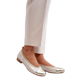 Kényelmes balettlakások Zazoo modell 2890/004 arany aranysárga