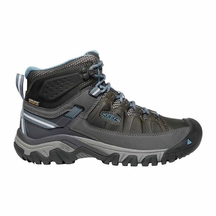 Keen Targhee Iii Mid Wp KE-1023040 trekking cipő fekete Keen Targhee Iii Mid Wp KE-1023040 trekking cipő fekete