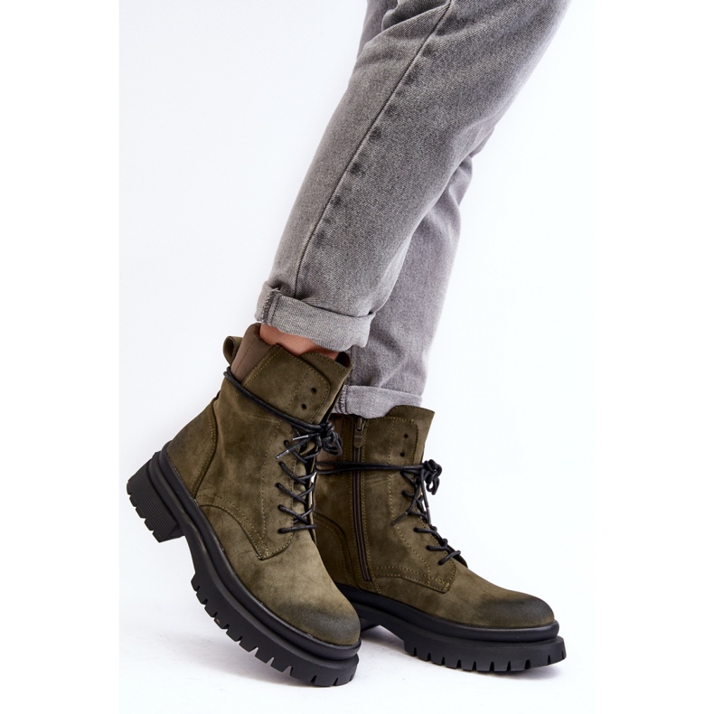 Step in style Trappers modell Narelona 6602 Dark Green - Lépj stílusosan zöld
