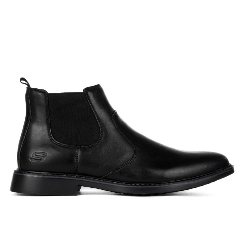 Chelsea Boots Skechers Bregman Morago Black fekete