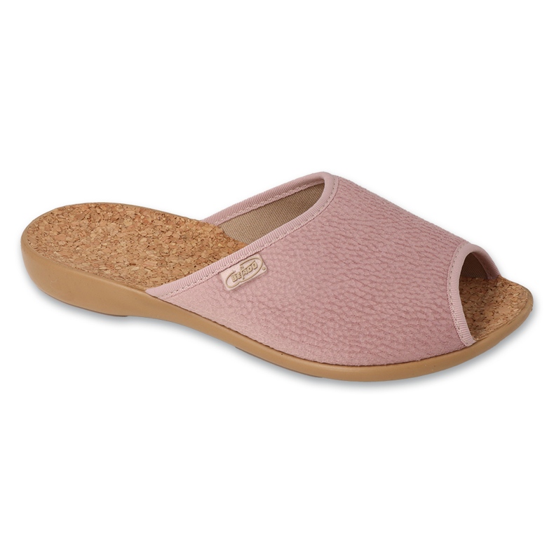 Befado női papucs parafa talpbetéttel 254D164 rózsaszín
