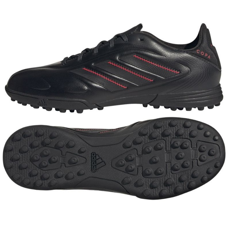 Adidas Cops Pure III Liga TF IE1189 fekete labdarúgó cipő