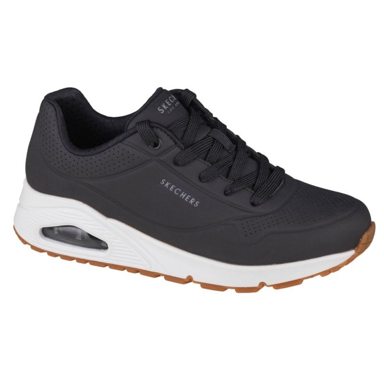 SKECHERS U-SAND ON AIR 73690-BLK fekete cipő