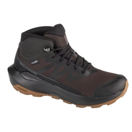 Salomon Elixir Tour Mid WP 475778 Bronz cipő membránnal barna