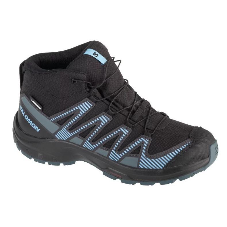 Salomon Xa Pro V8 Mid CSWP 475738 Fekete cipő membránnal