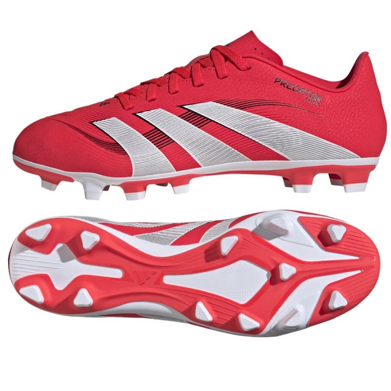 Adidas Predator Club FG/MG ID1326 labdarúgó cipő piros
