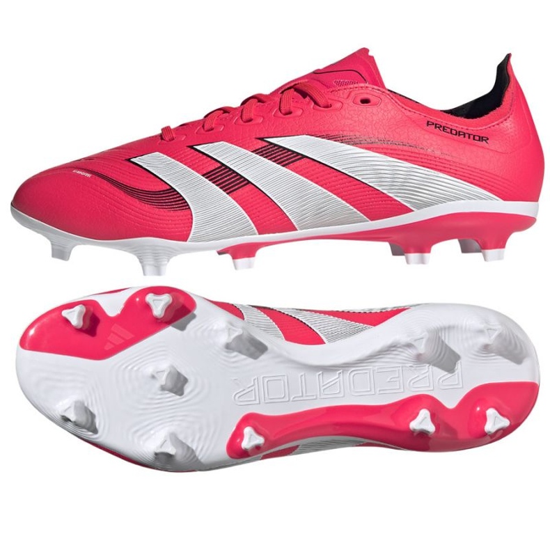 Adidas Predator League FG/MG ID3745 labdarúgó cipő piros