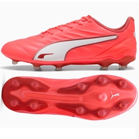 Puma King Pro FG/AG 108308-01 labdarúgó cipő piros