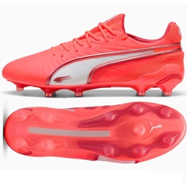 Puma King Ultimate FG/AG 108303-01 labdarúgó cipő piros