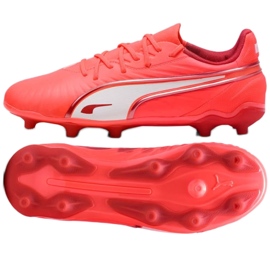 Puma King mérkőzés FG/AG 108320-01 labdarúgó cipő piros