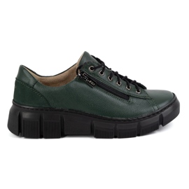 Olivier Női bőrcipő 1223 zöld
