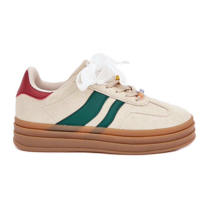 Női cipők bézs tűvel