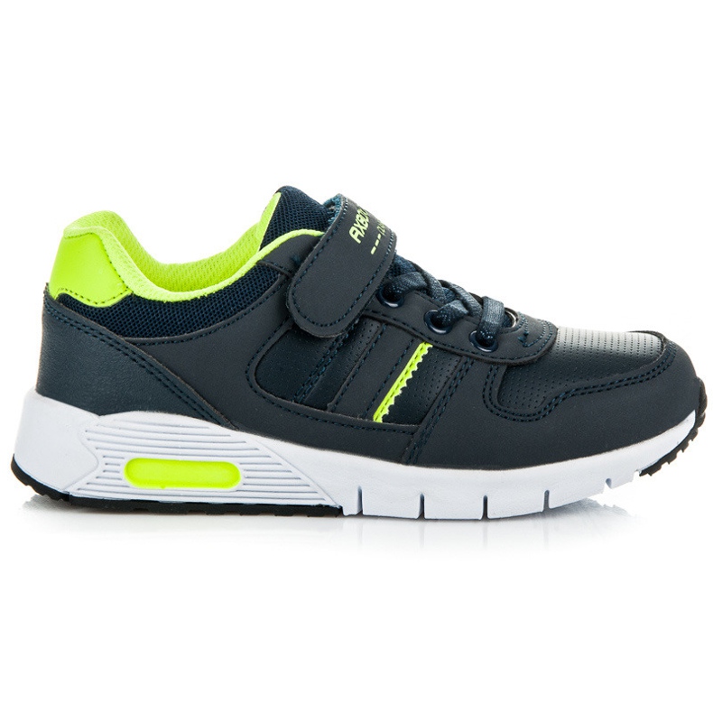 Ax Boxing Kötött és tépőzáras lábbeli kék