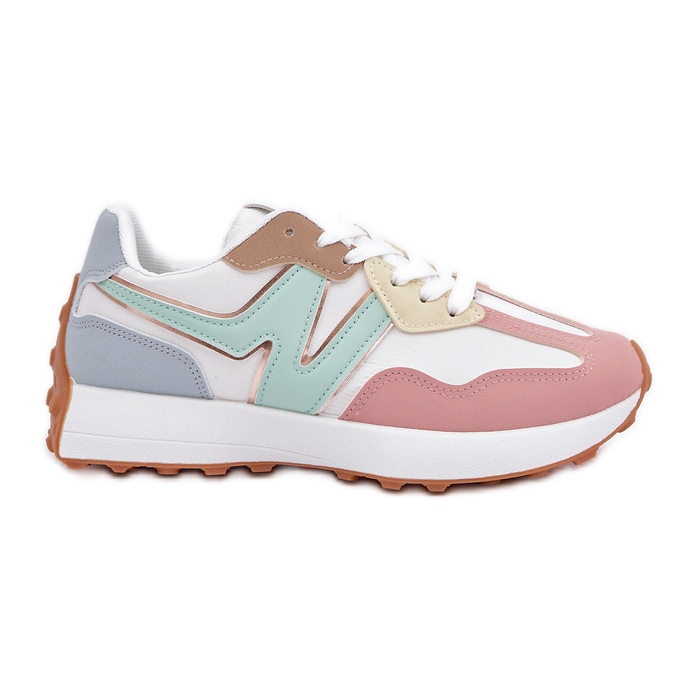 Cipők cipők sportcipő multikolor rózsaszín