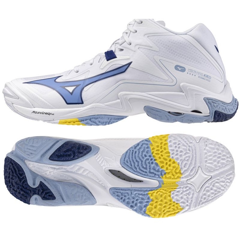Mizuno Wave Lightning Z8 Mid V1GA240597 Fehér cipő