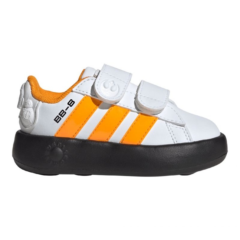 Adidas Droids Grand Court CF és IH1140 tépőzáras cipő fehér