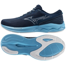 Mizuno Wave Revolt 3 J1GC248154 Navy cipő kék