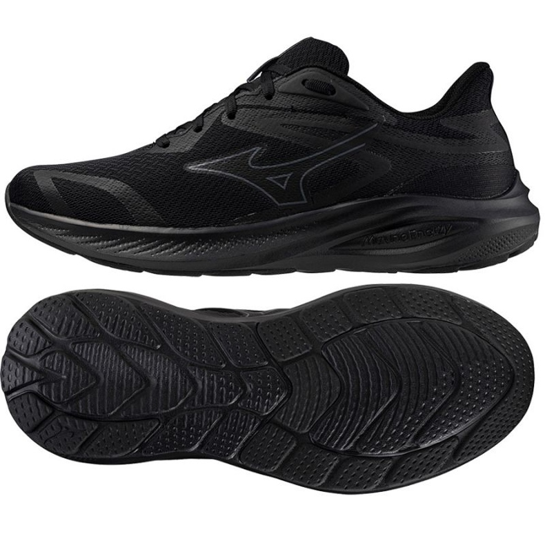 Mizuno Eners Runnerz K1GA241004 fekete cipő