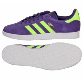 Adidas Gazelle Messi az IH8164 lila labdarúgó cipőben ibolya