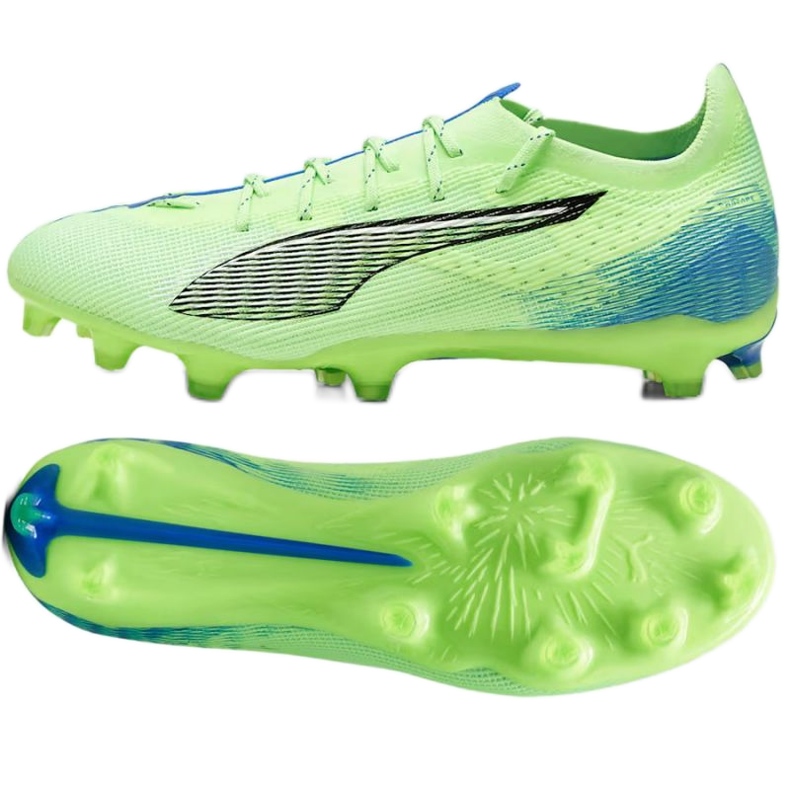 Puma Ultra 5 Pro FG/AG 107685-03 Zöld cipő