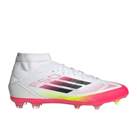 Adidas F50 Liga FG/Mg Mid JI0434 Fehér és piros labdarúgó cipő